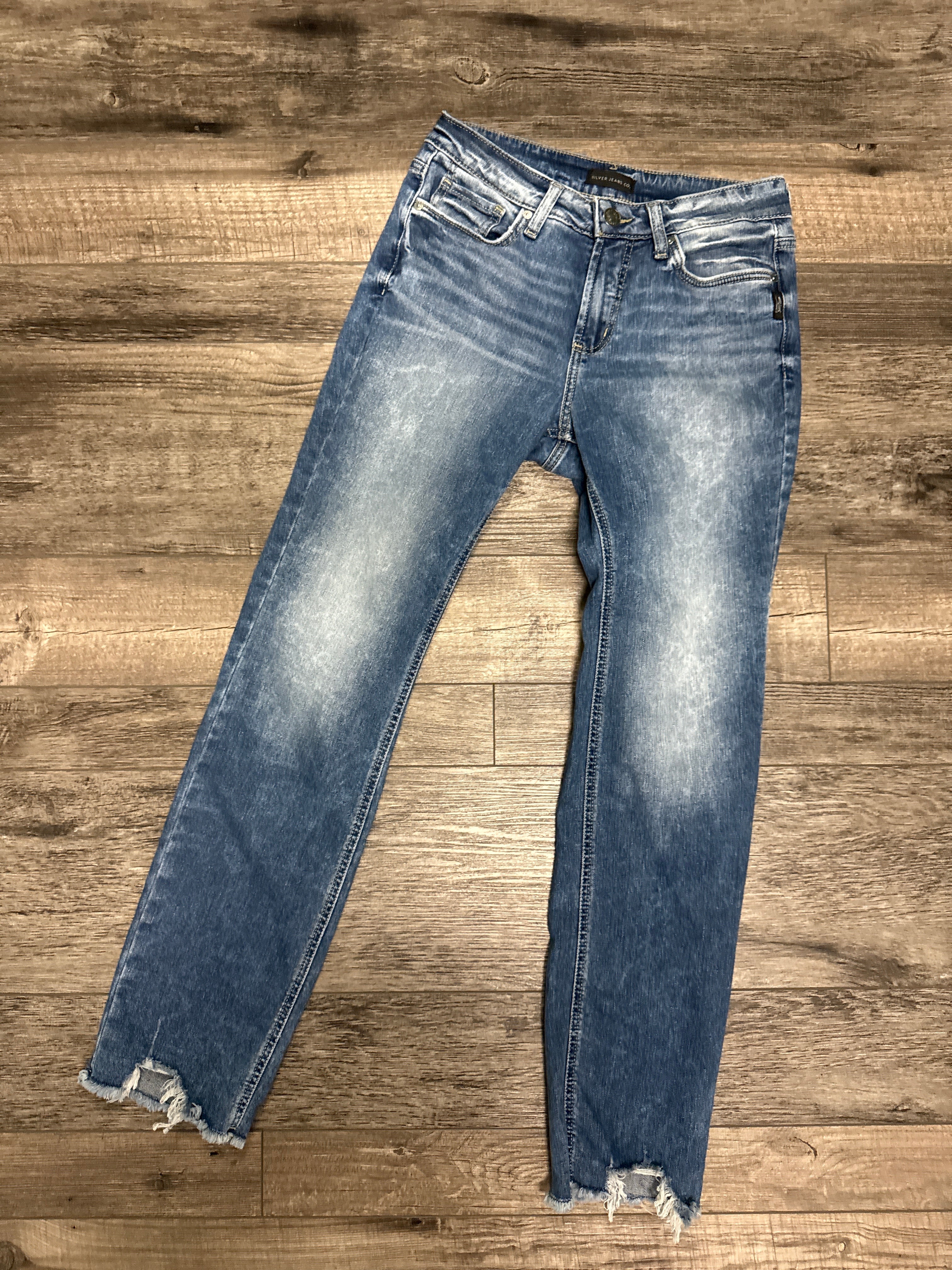 SILVER SUKI STRAIGHT JEAN (org$88)