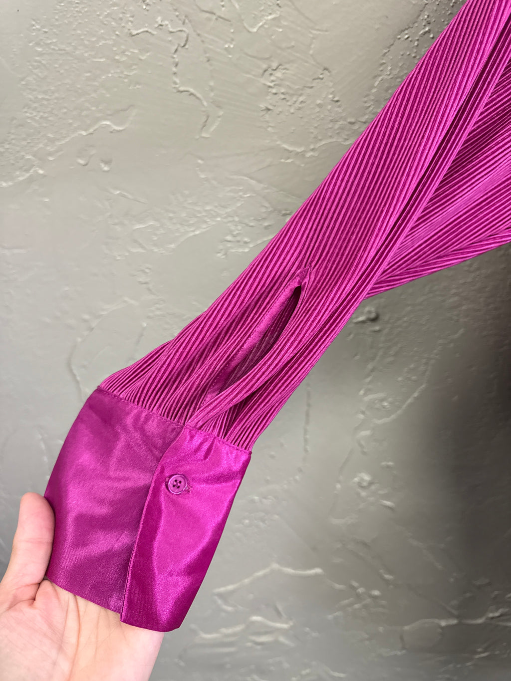 12th TRIBE PLISSE SHIRT DRESS (org$74)