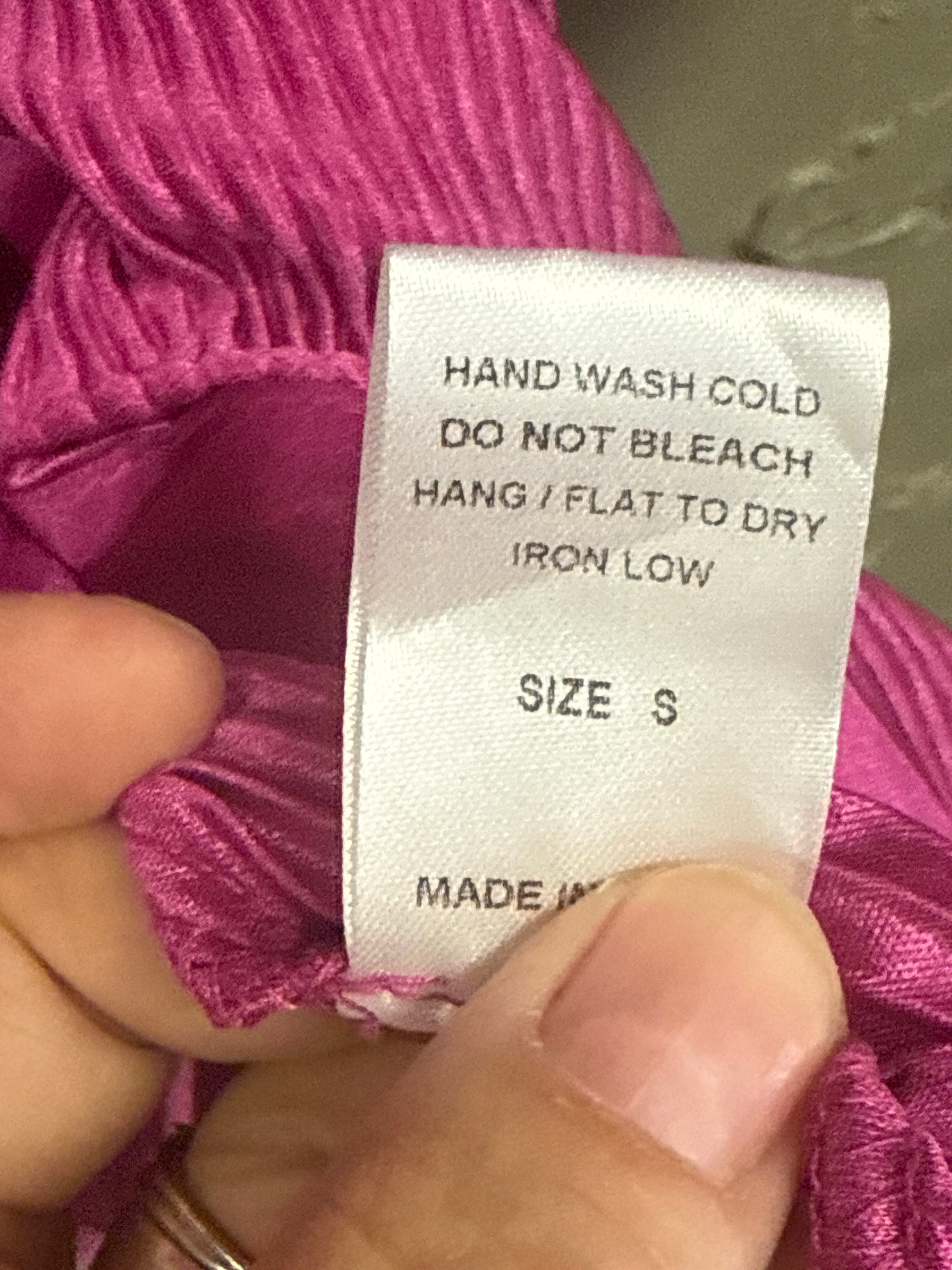 12th TRIBE PLISSE SHIRT DRESS (org$74)