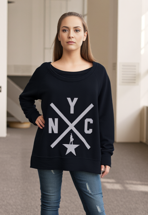 HAMILTON SCOOP NECK PULLOVER