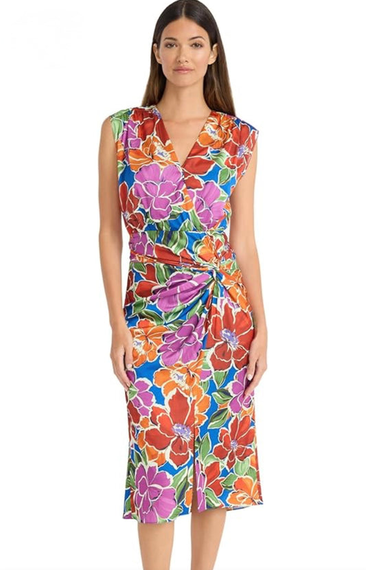 NWT MAGGIE LONDON FLORAL DRESS (org$148)