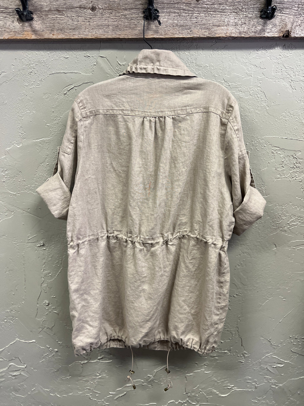 VICTOR LINEN UTILITY JACKET