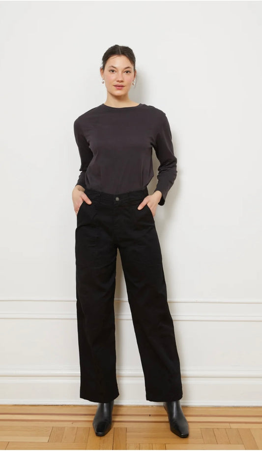LOUP RELAXED SEAMED TROUSERS (org$202)