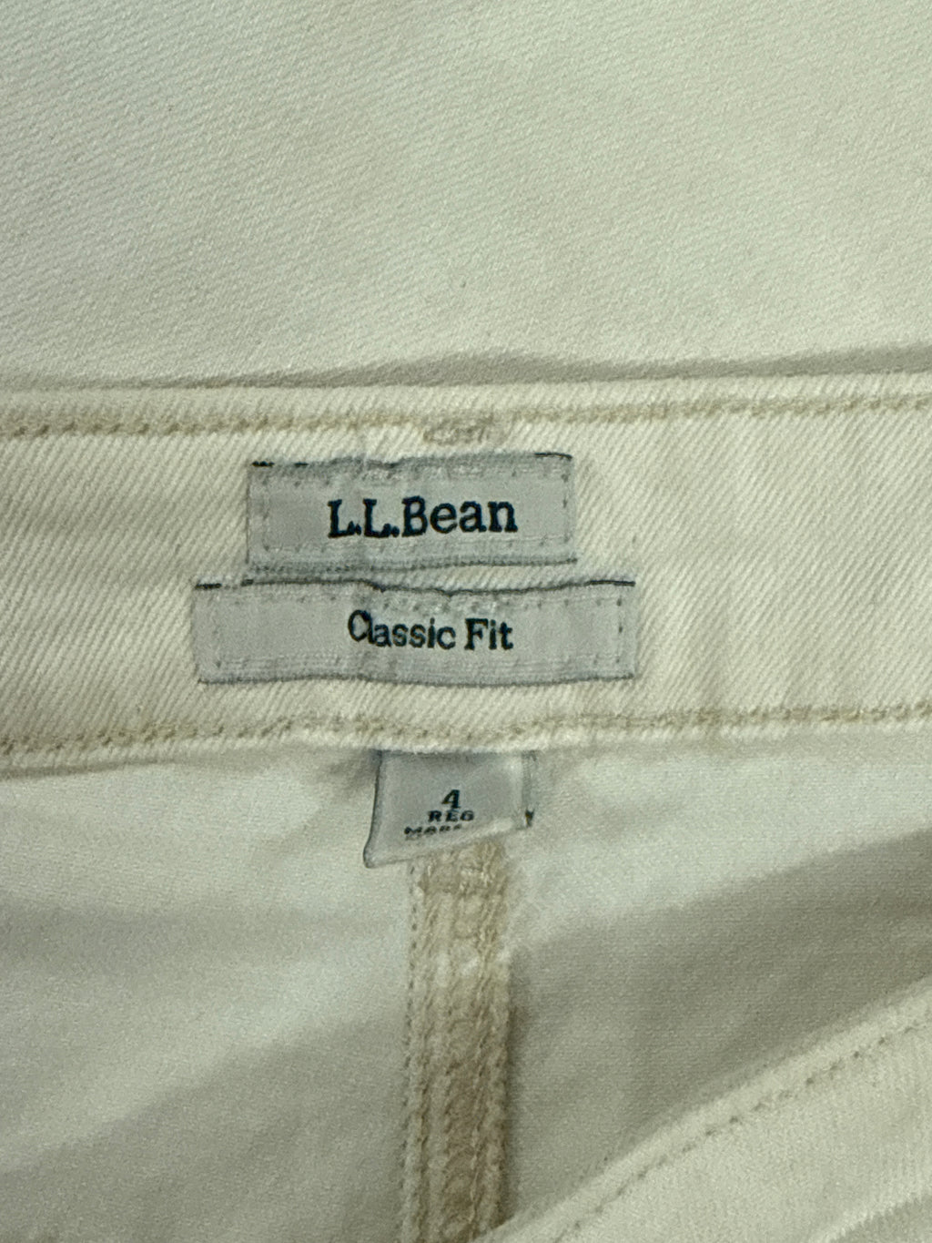 LL BEAN CLASSIC FIT JEAN (org$89)