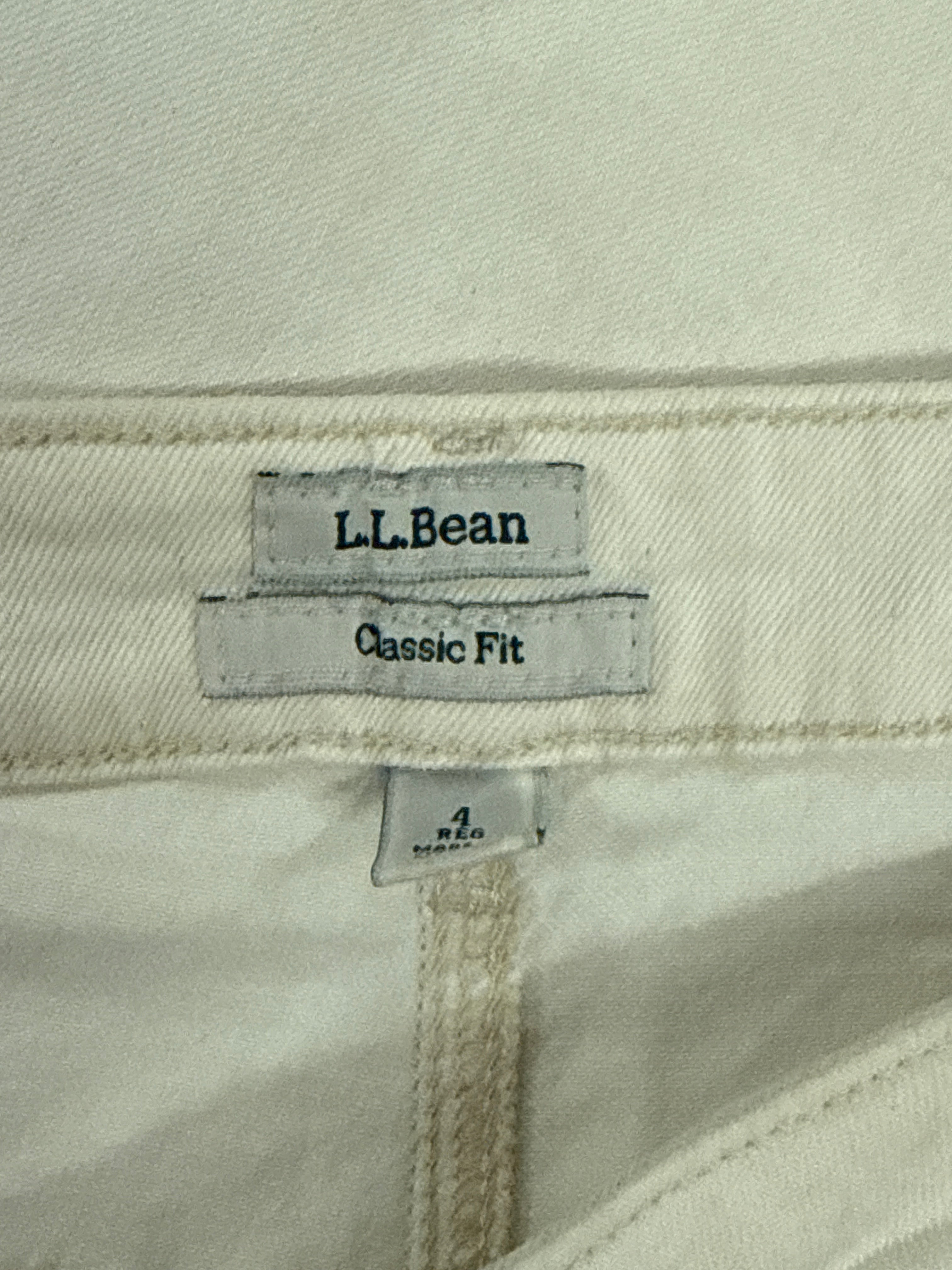 LL BEAN CLASSIC FIT JEAN (org$89)