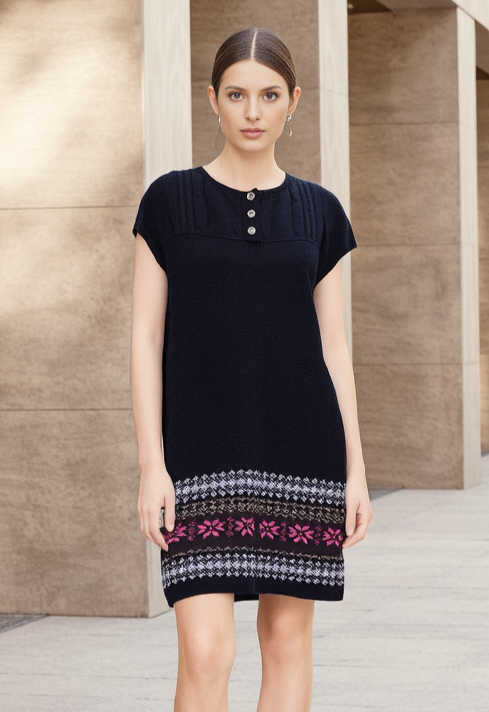 *NWT RUFF HEWN WOOL DRESS (org$79)
