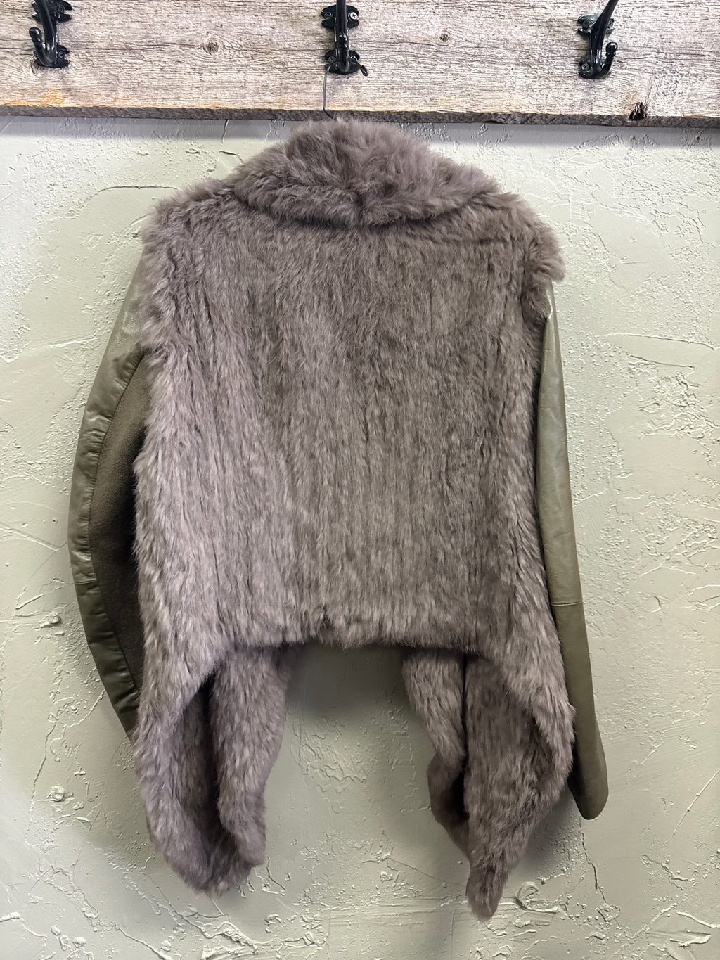 June Rabbit Fur jacket (org$495)