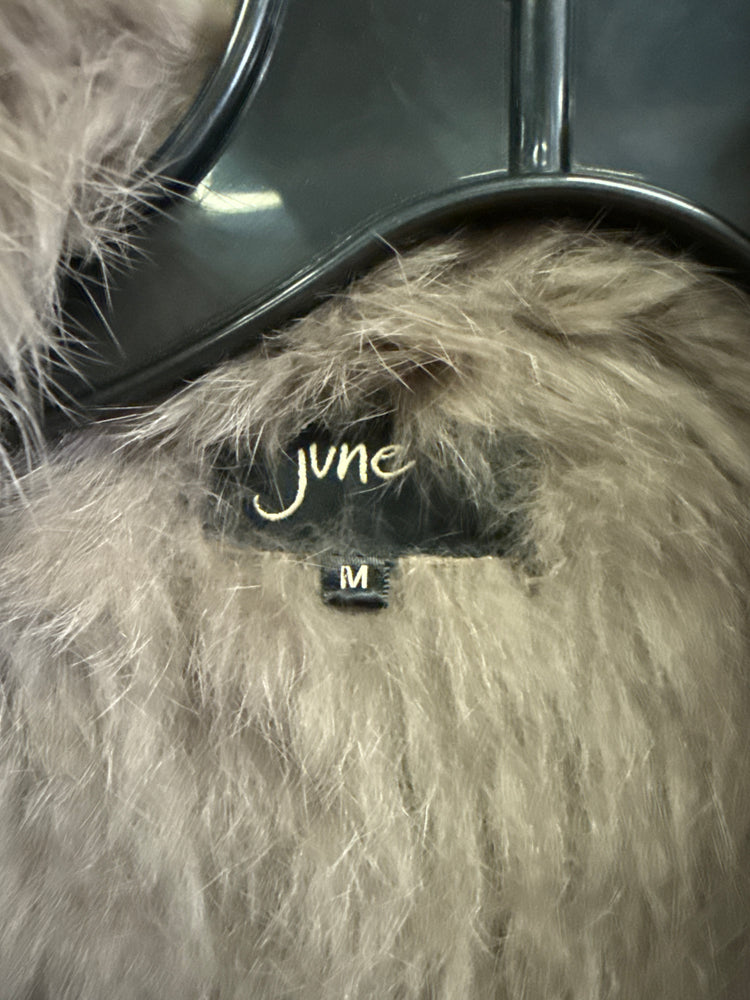 JUNE RABBIT FUR COAT (org$495)