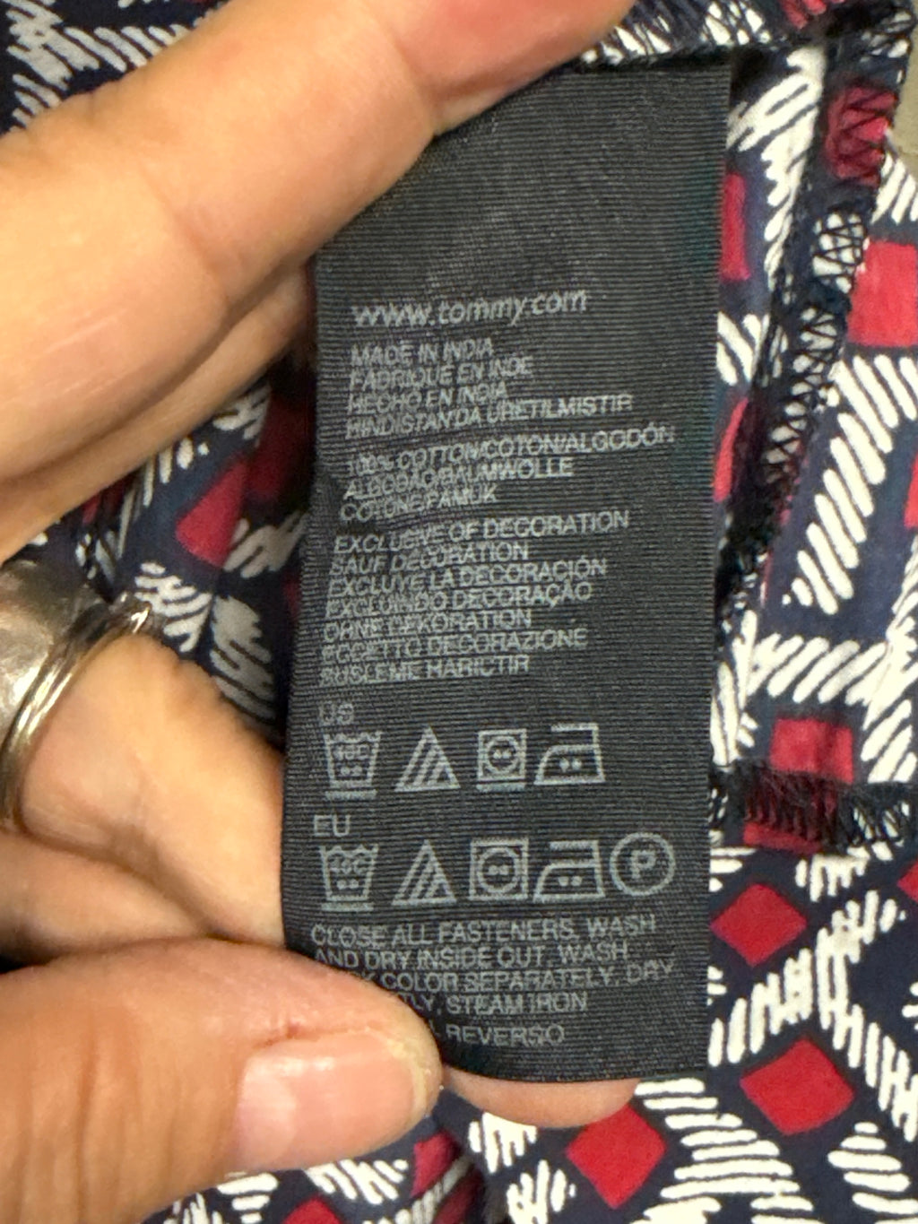 TOMMY HILFIGER SHIRT DRESS