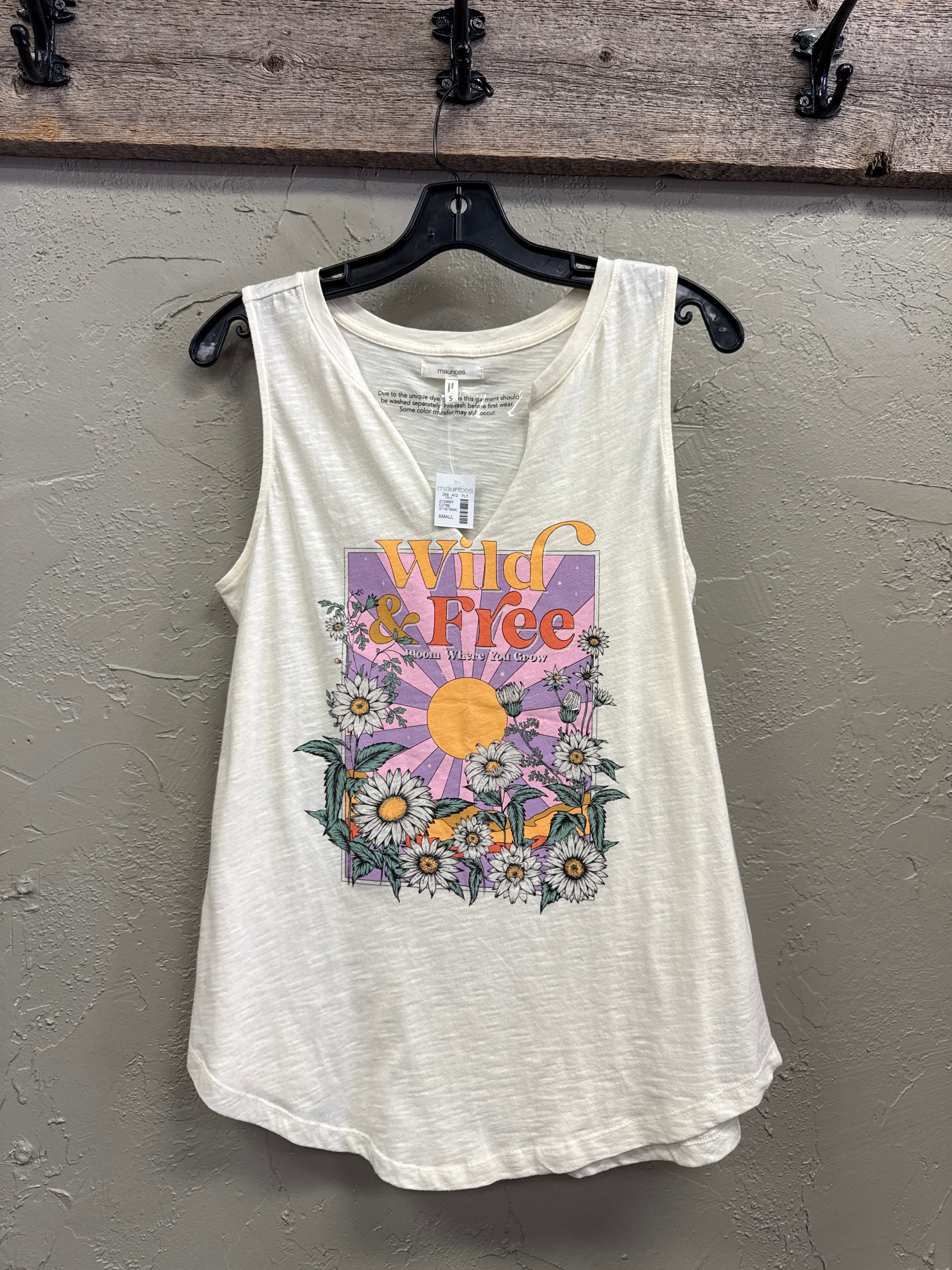 NWT Mausrices Wild & Free Tank