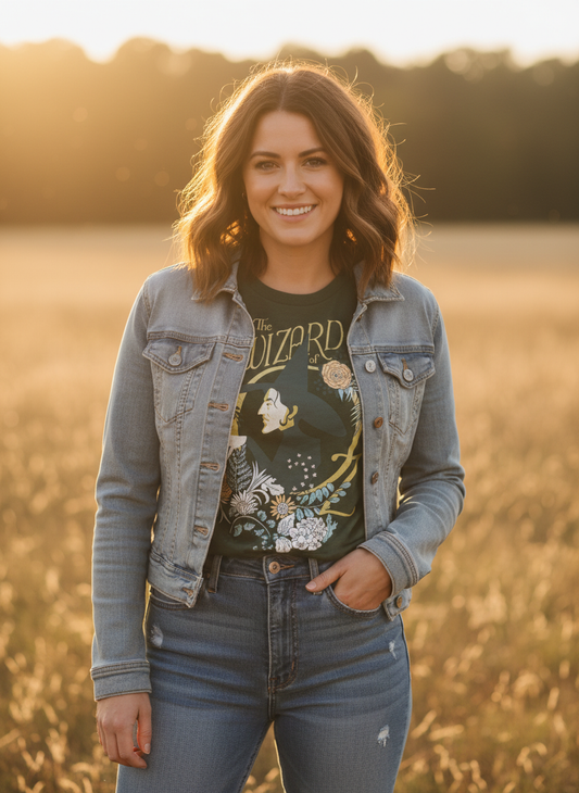 WIZARD OF OZ CROP TEE