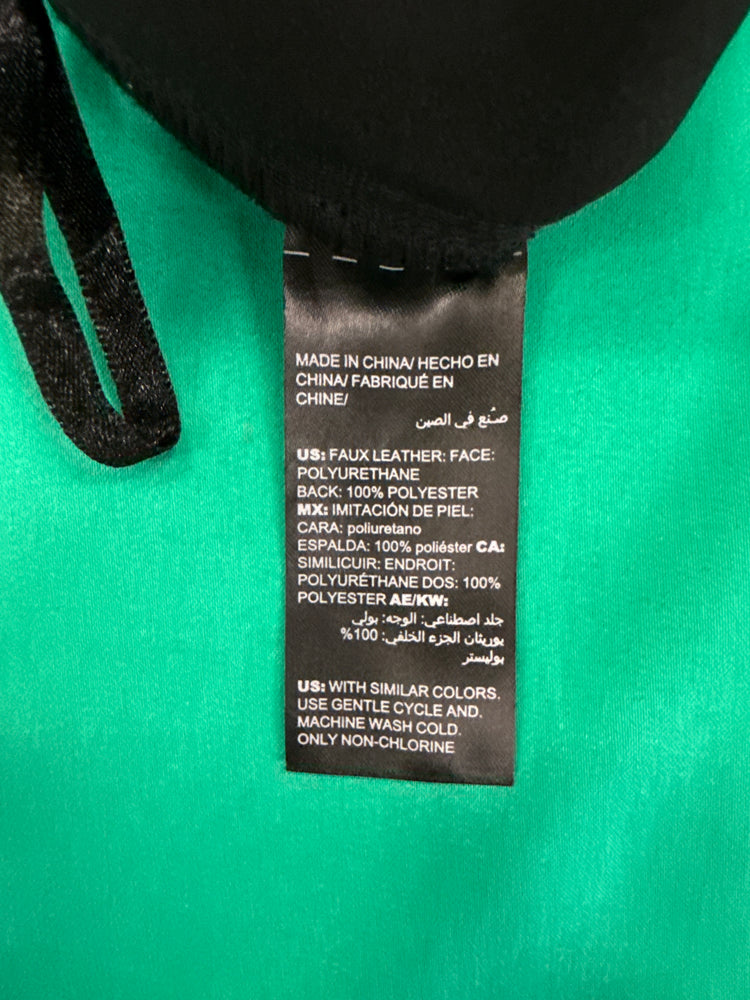 WHBM TAPERED VEGAN LEATHER PANTS (org$110)