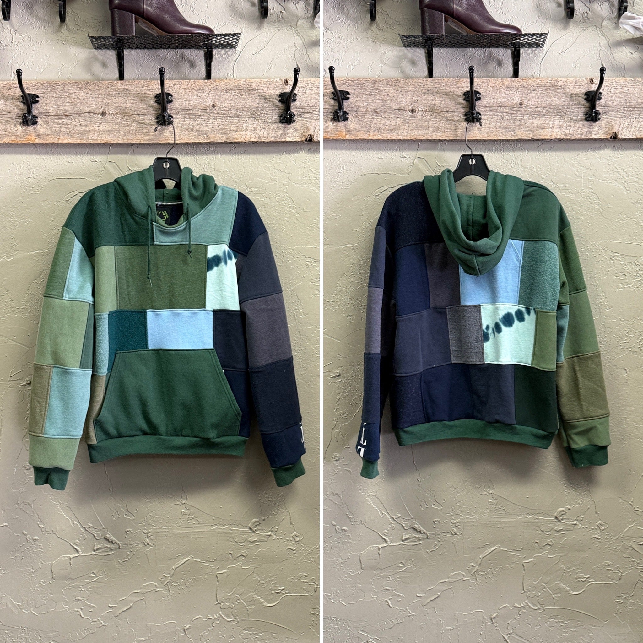 UNISEX PATCHWORK HOODIES