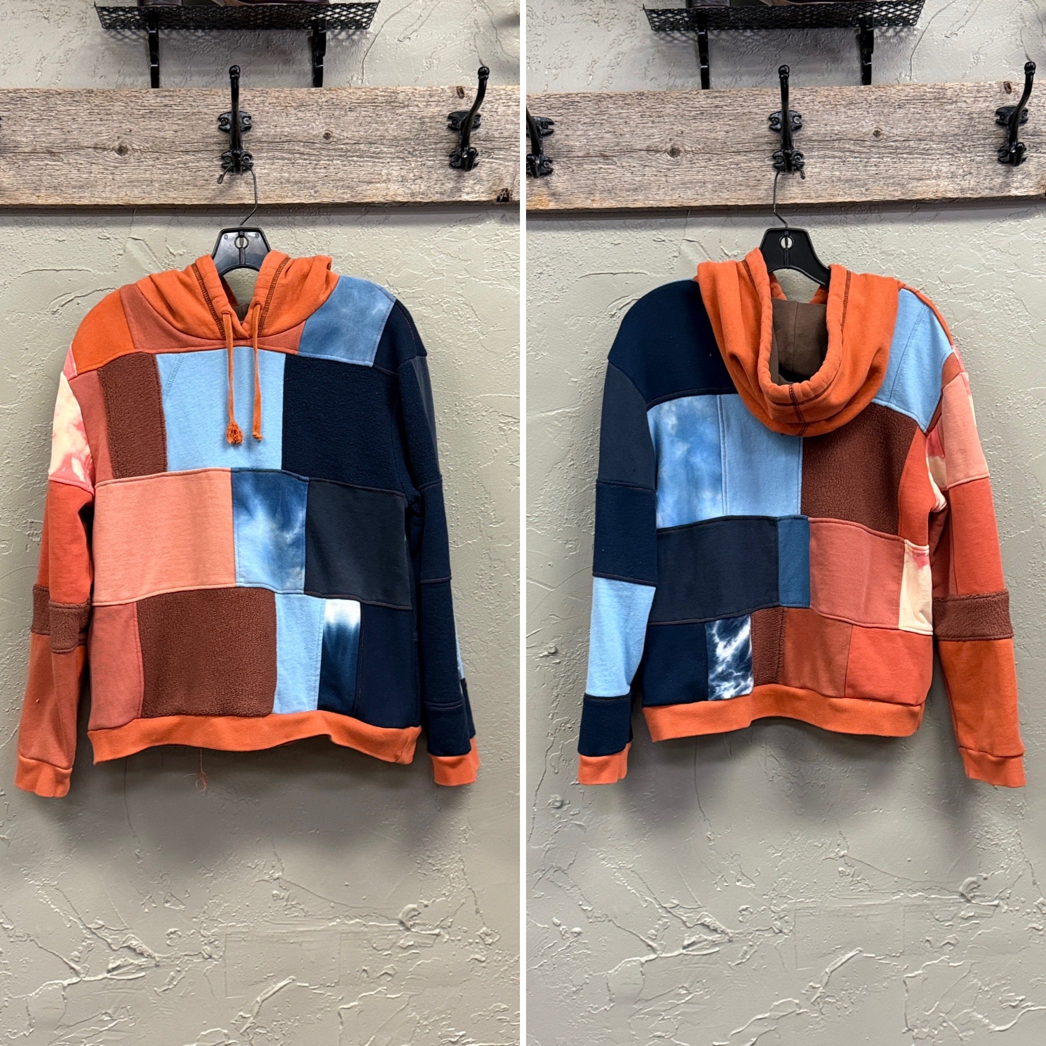 UNISEX PATCHWORK HOODIES