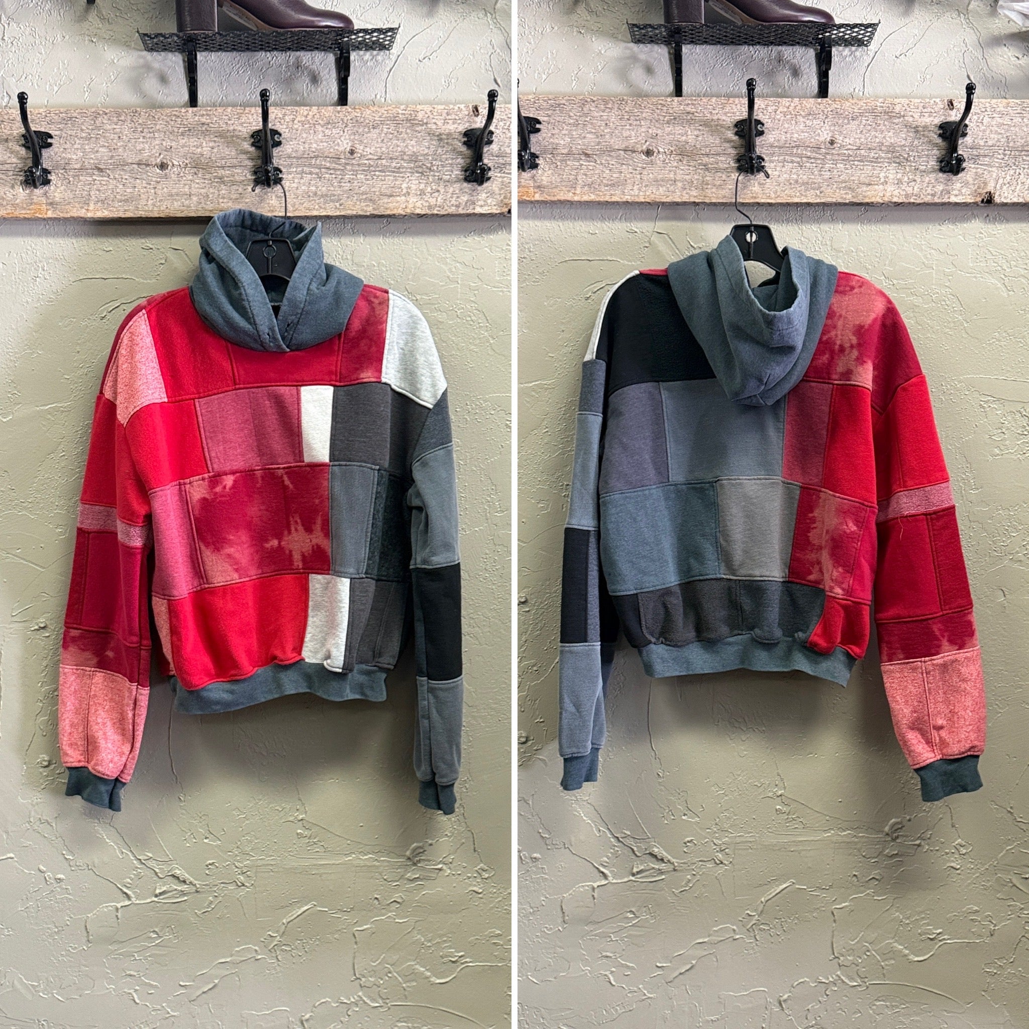 UNISEX PATCHWORK HOODIES