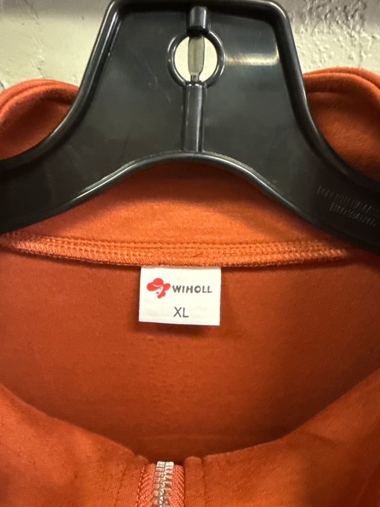 WIHOLL 1/2 ZIP MOCKNECK PULLOVER