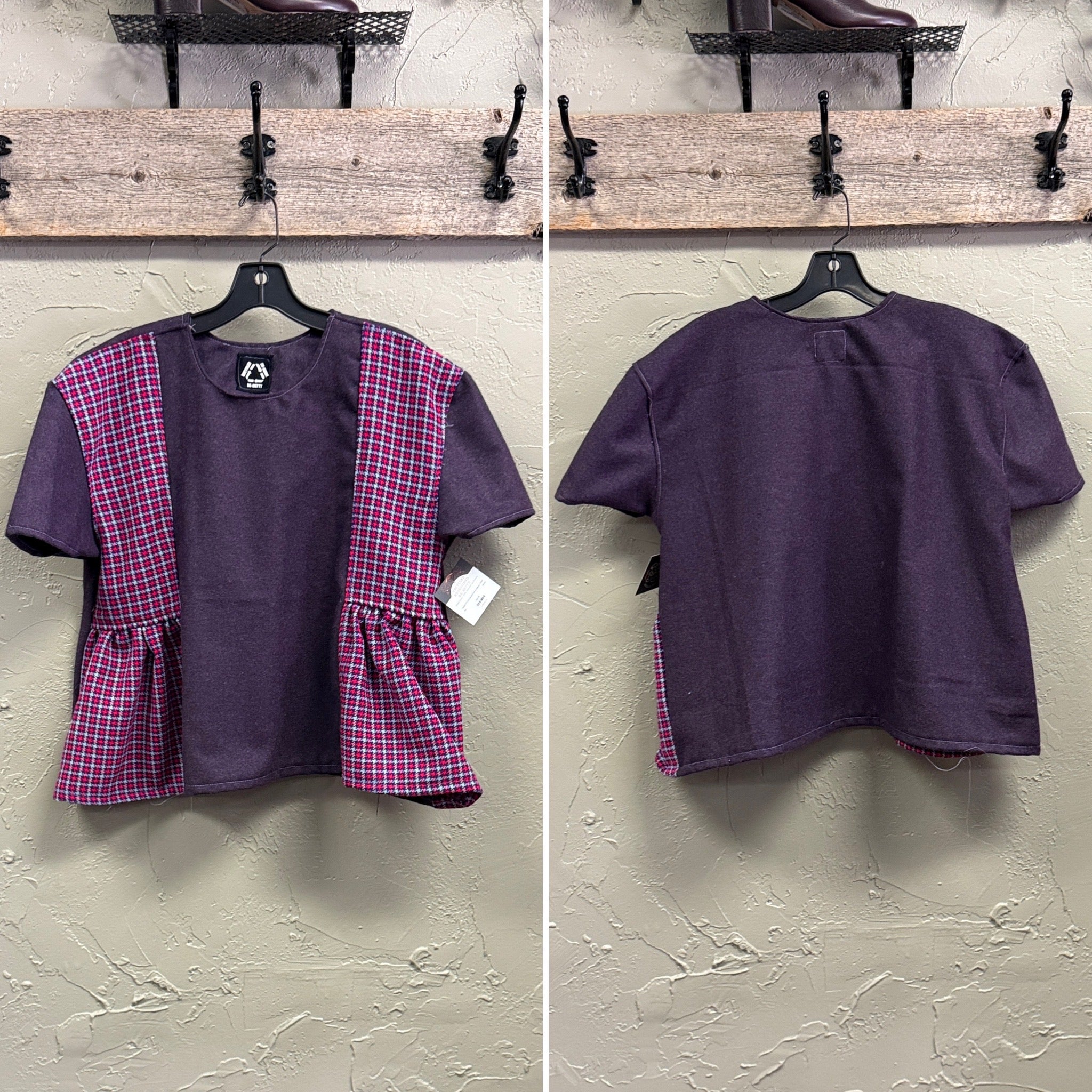REBETTY VTG DEADSTOCK FABRIC TOPS