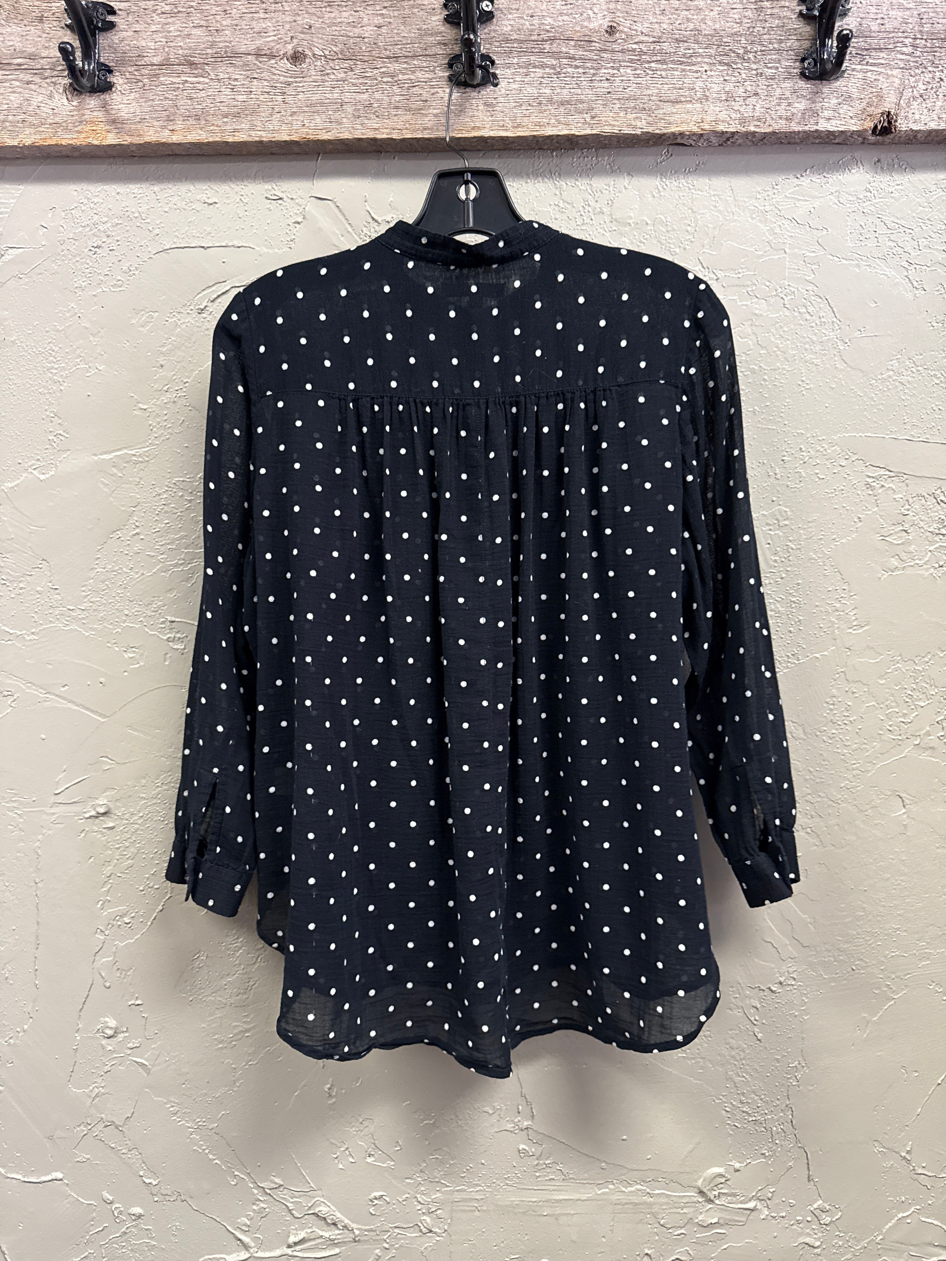 MADEWELL SHIRRED PULLOVER SHIRT