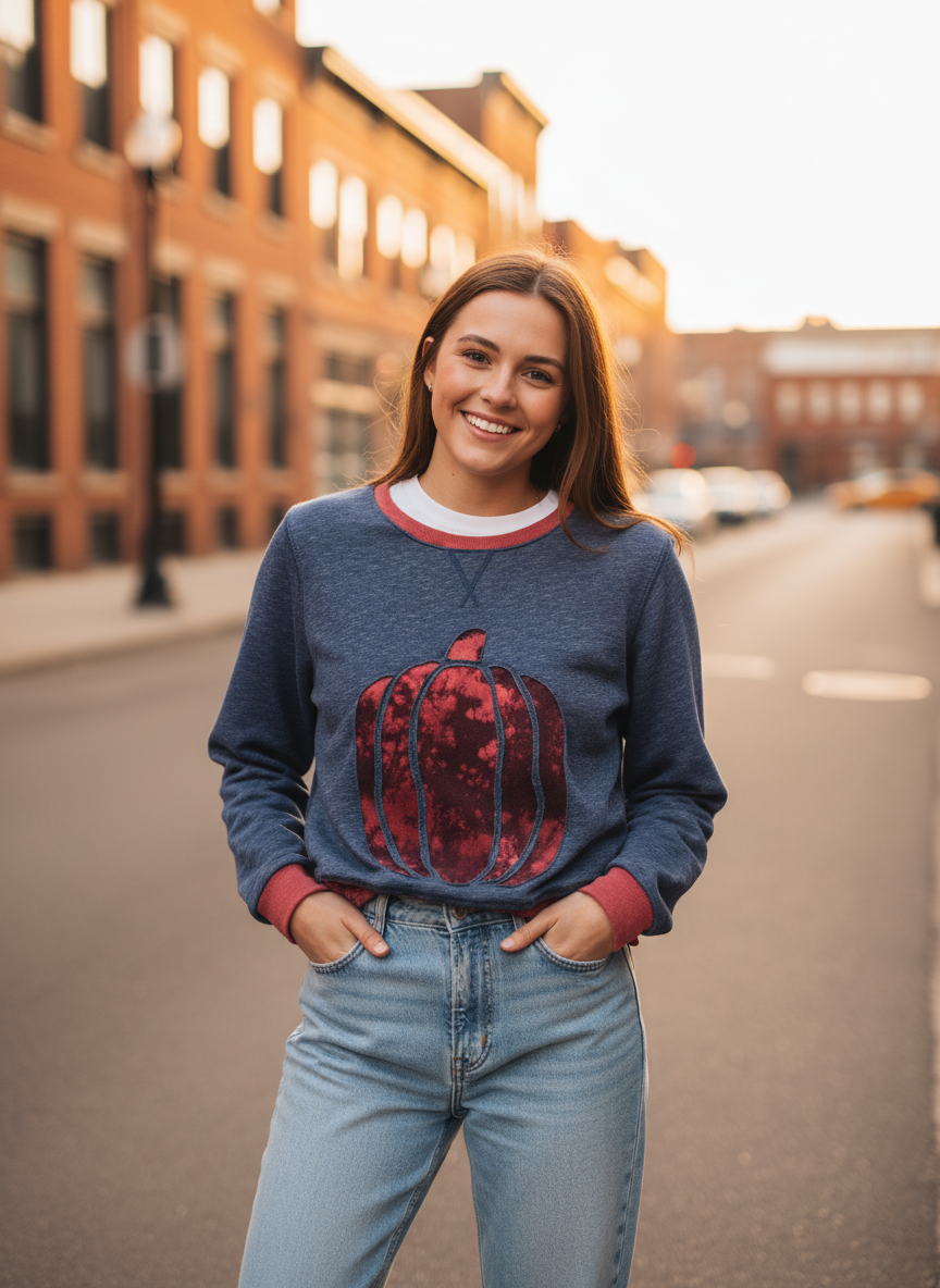 REBETTY PUMPKIN PULLOVER