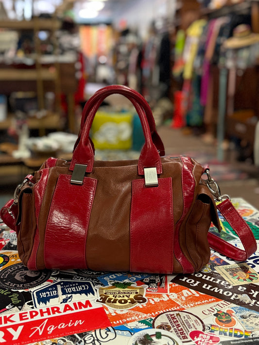 WALTER BAKER LEATHER HANDBAG