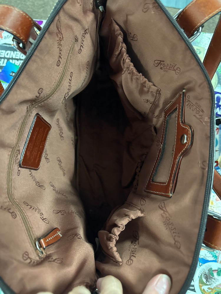 FOSSIL SATCHEL HANDBAG (org$190)