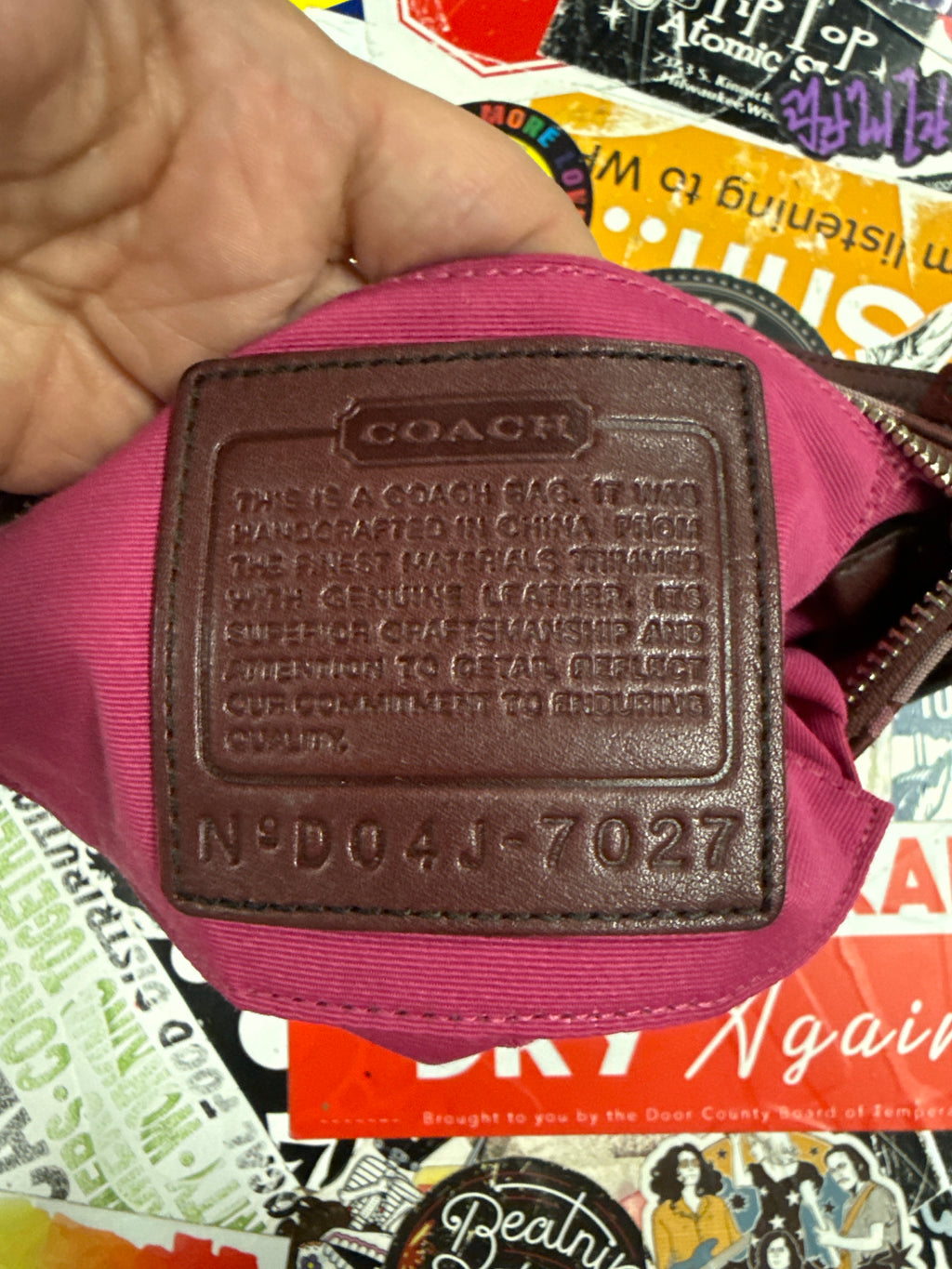 VTG Y2K COACH DEMI BAG