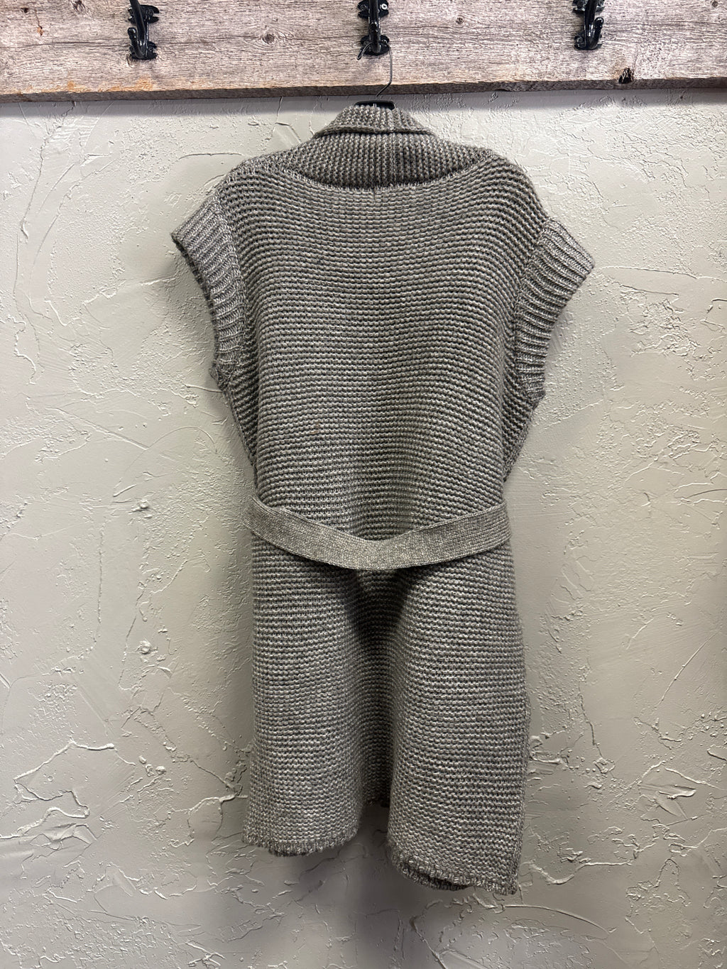 PINCH BELTED CARDIGAN (org$94)