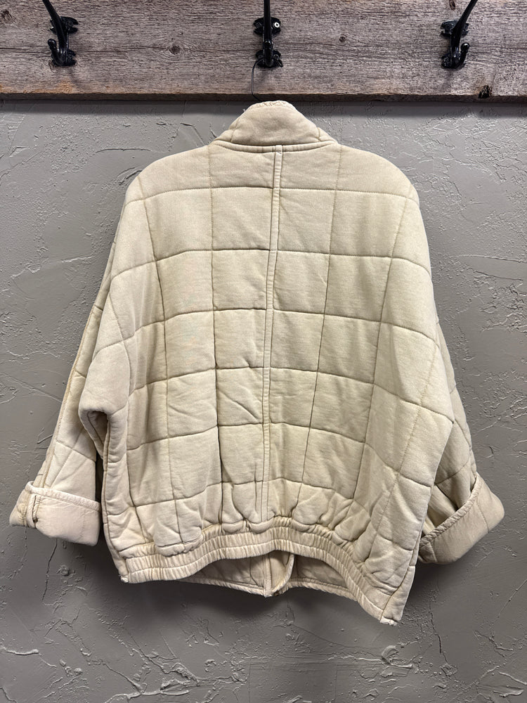 FP DOLMAN QUILTED KNIT JACKET (org$198)