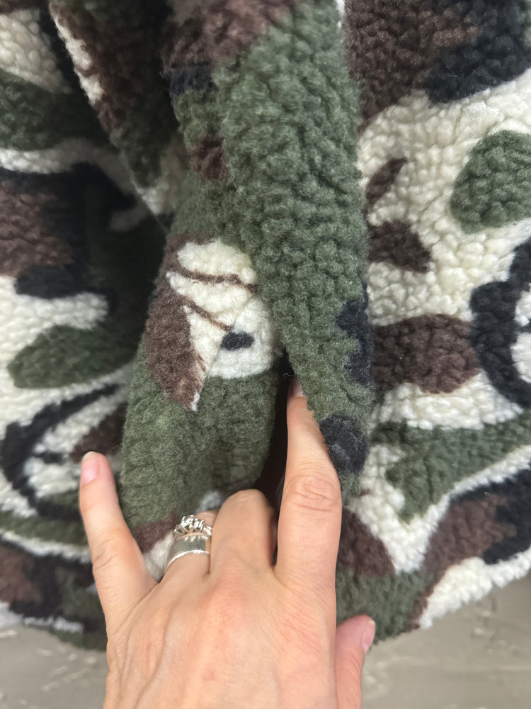 NWT CALI 1850 HOODED SHERPA JACKET