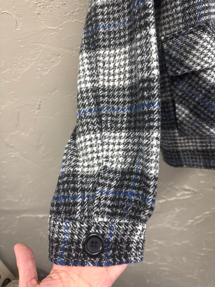 NWT WAY PLAID BOMBER JACKET (org$66)