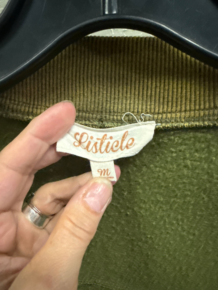 LISTICLE BOMBER JACKET