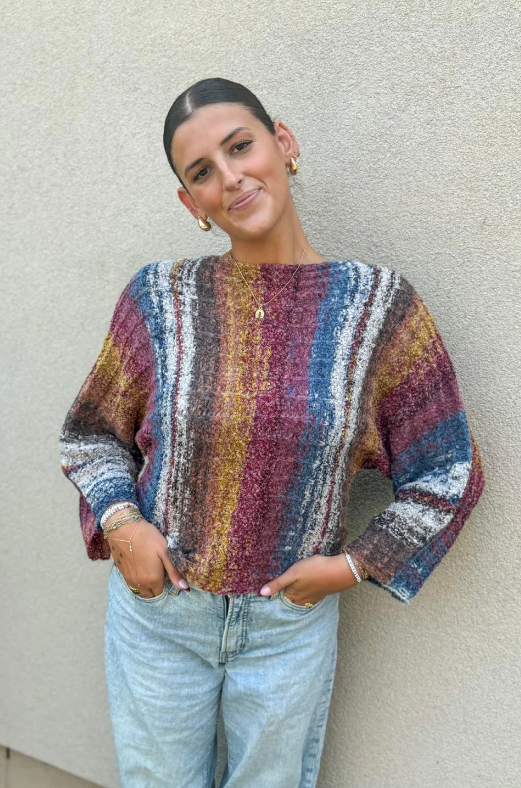 ADORA MULTI COLORED SWEATER