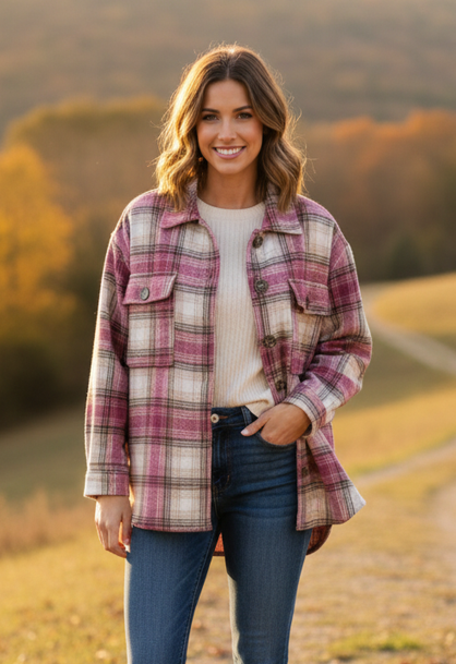 JODIFL FLANNEL SHACKET