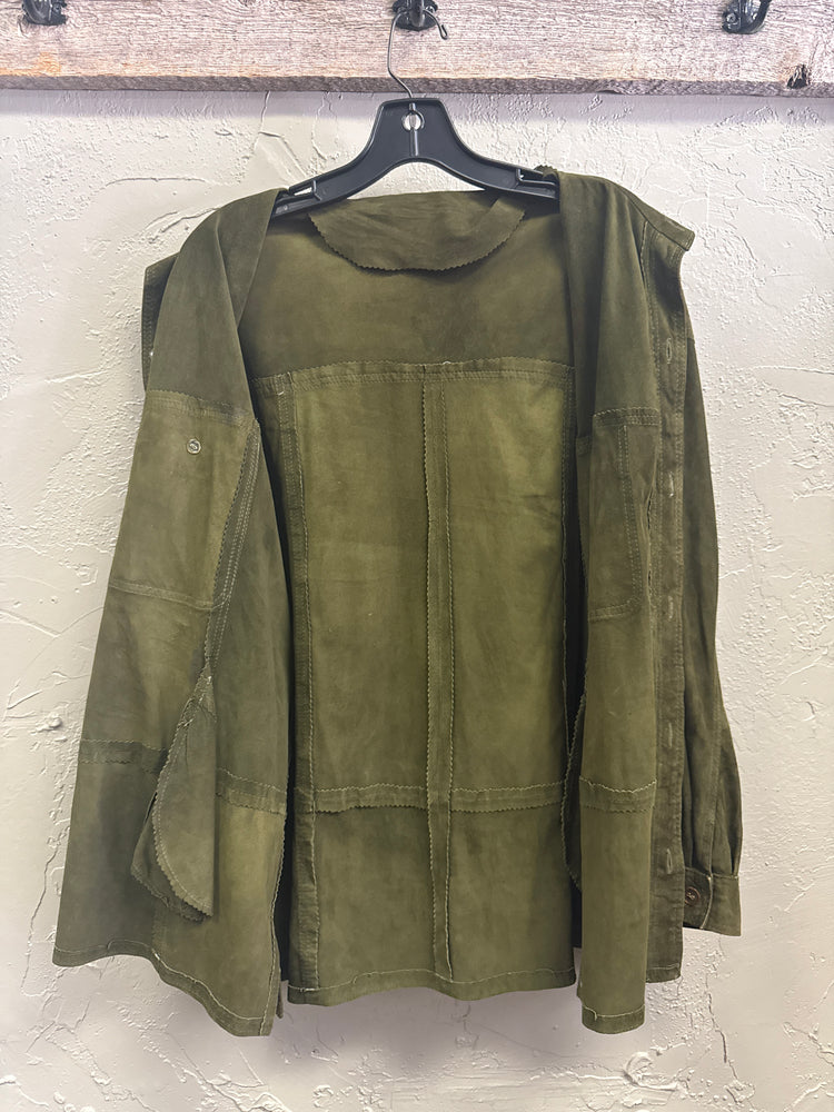 LUXURIOUS SUEDE OVERSHIRT