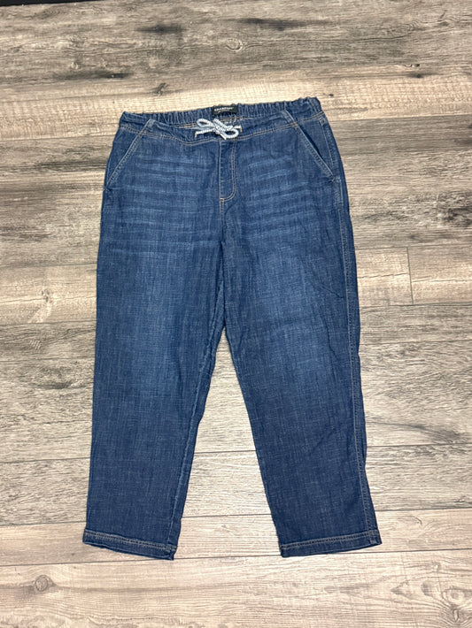 LIVERPOOL TIE CROP JEAN (org$88)