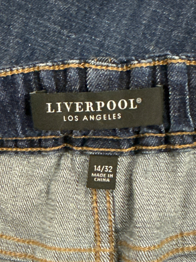 LIVERPOOL TIE CROP JEAN (org$88)