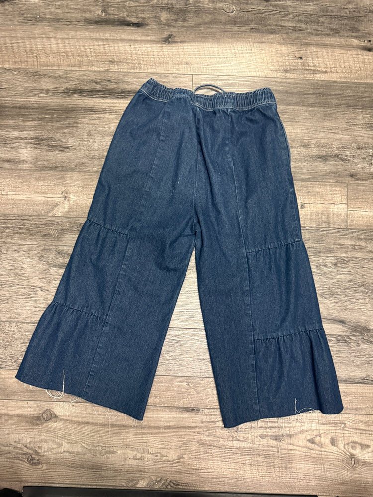 UMGEE WIDE LEG DENIM PANTS