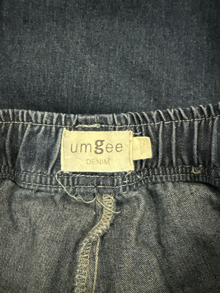 UMGEE WIDE LEG DENIM PANTS