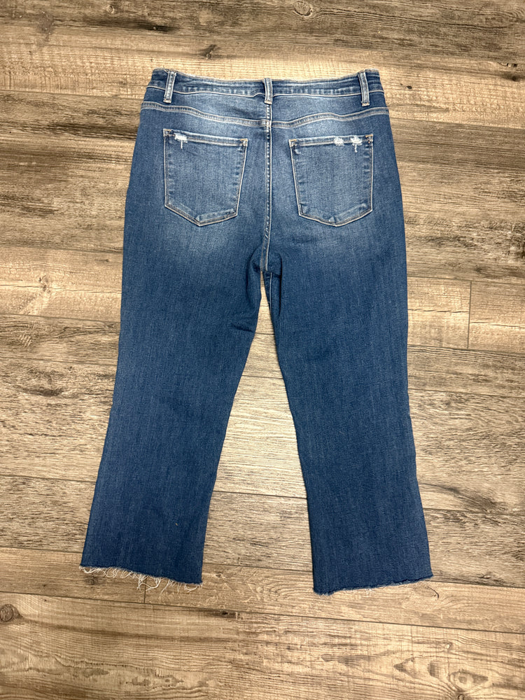 VERVET BUTTON UP MOM JEAN (org$85)