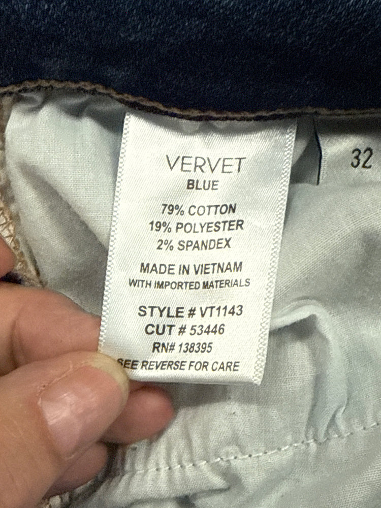 VERVET BUTTON UP MOM JEAN (org$85)