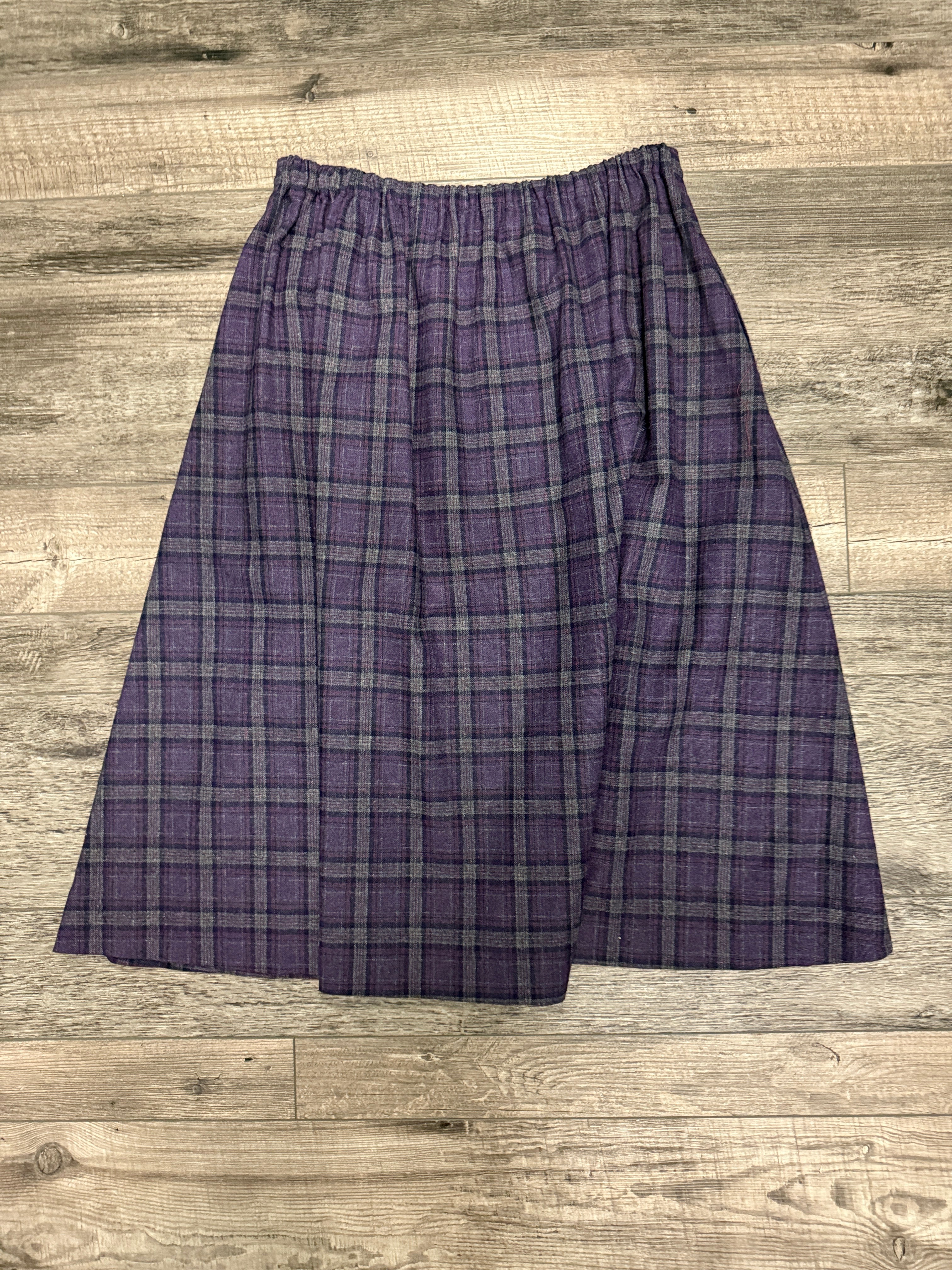 HANDMADE VTG FABRIC SKIRT