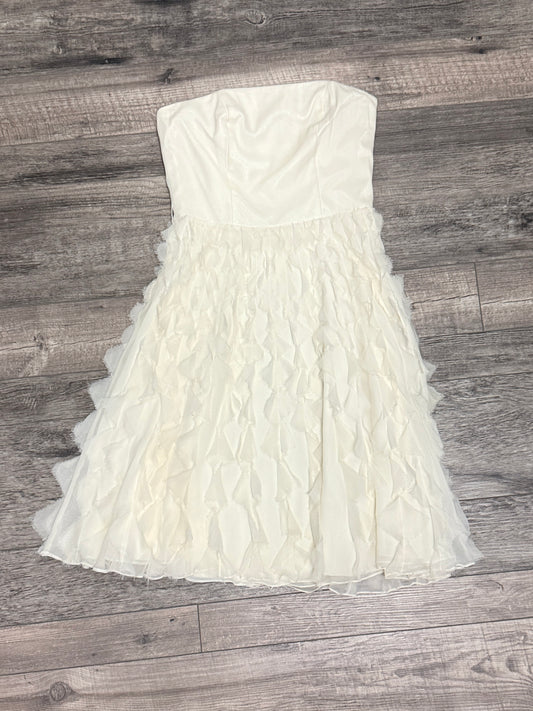 WHBM STRAPLESS SILK DRESS (org$275)