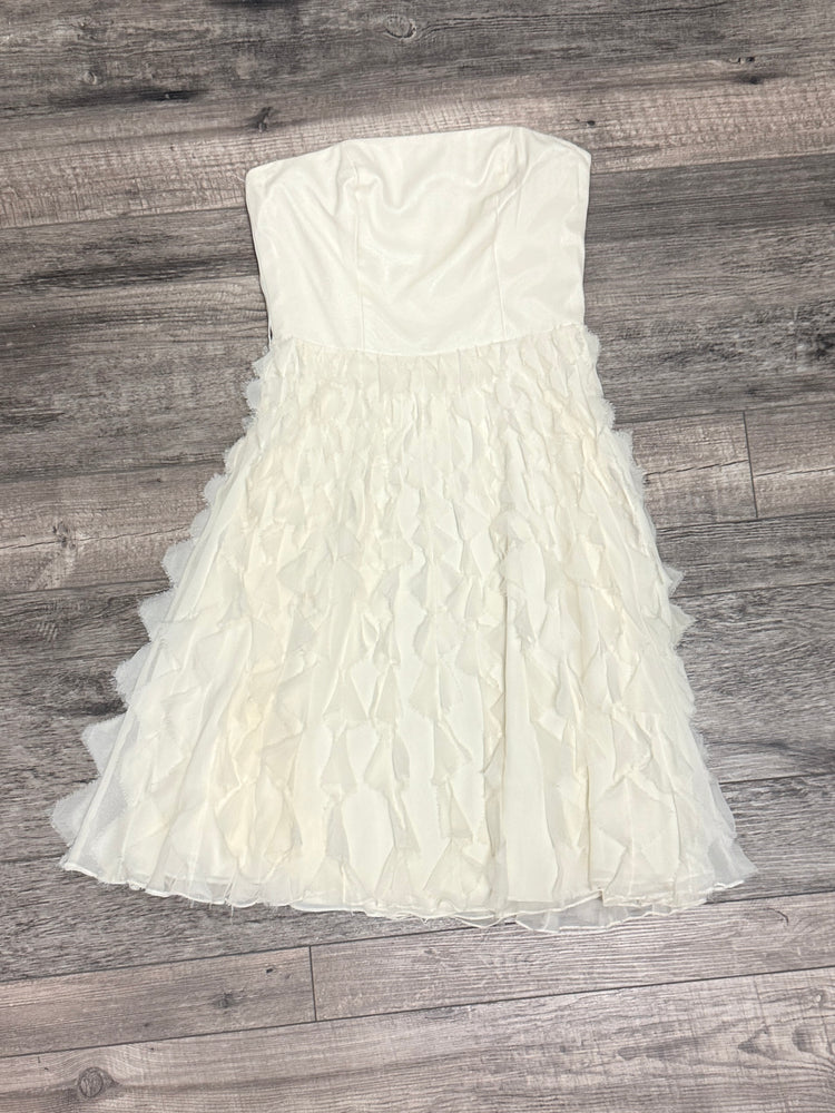 WHBM STRAPLESS SILK DRESS (org$275)