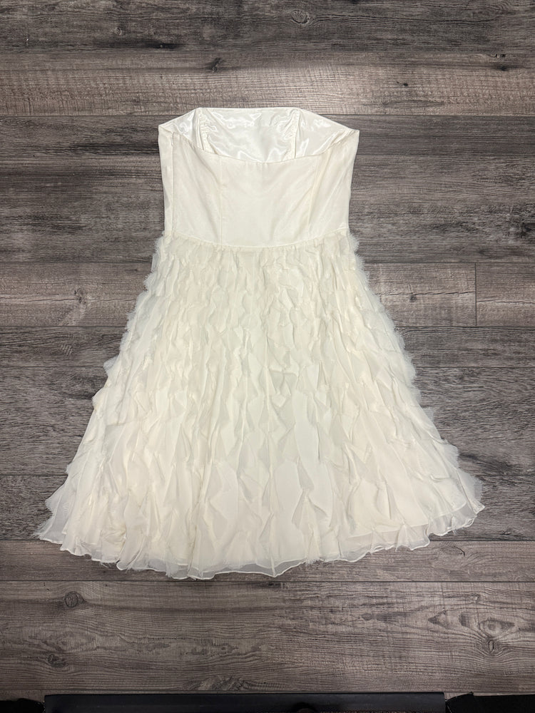 WHBM STRAPLESS SILK DRESS (org$275)