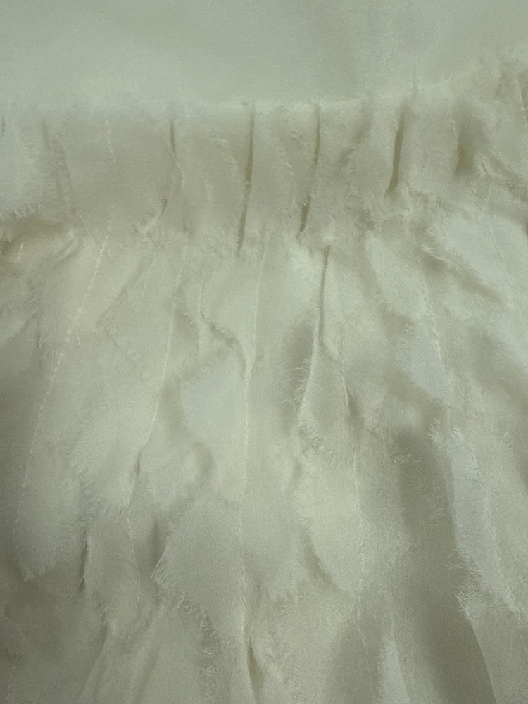 WHBM STRAPLESS SILK DRESS (org$275)