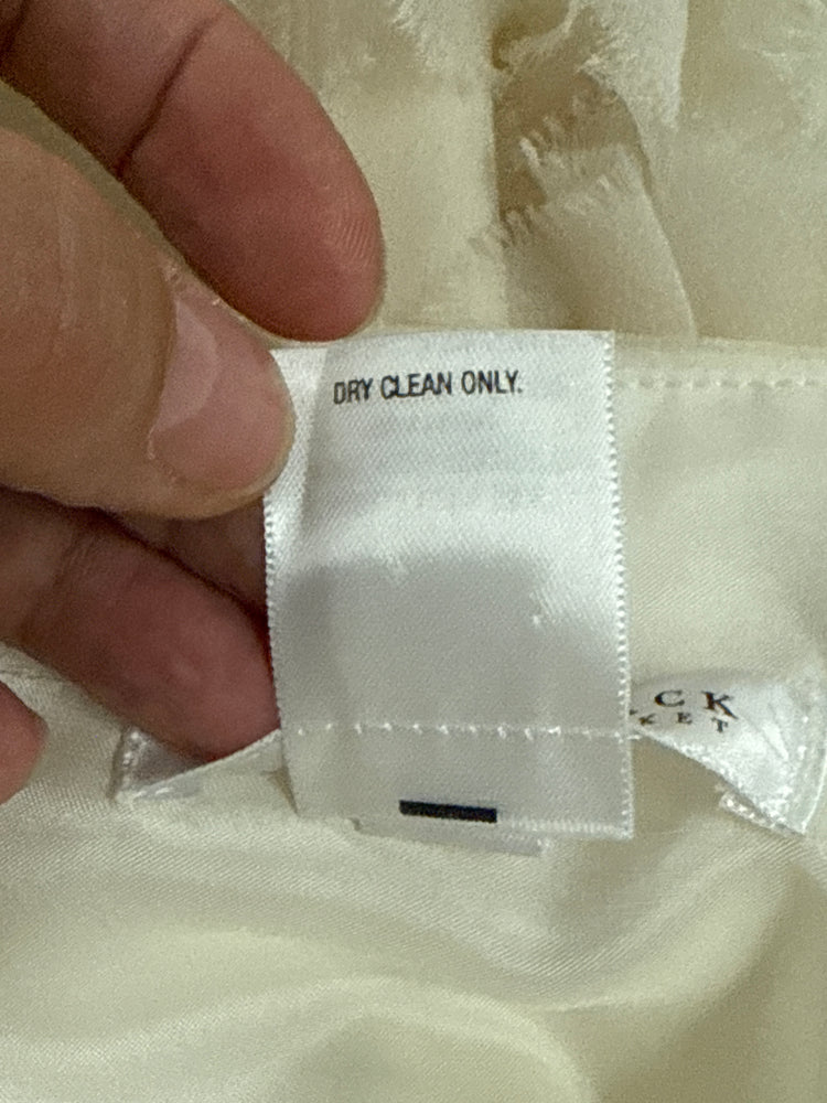 WHBM STRAPLESS SILK DRESS (org$275)