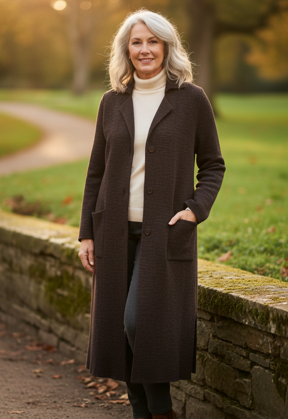 MAGIC Wool Blend Knit Duster (org$180)