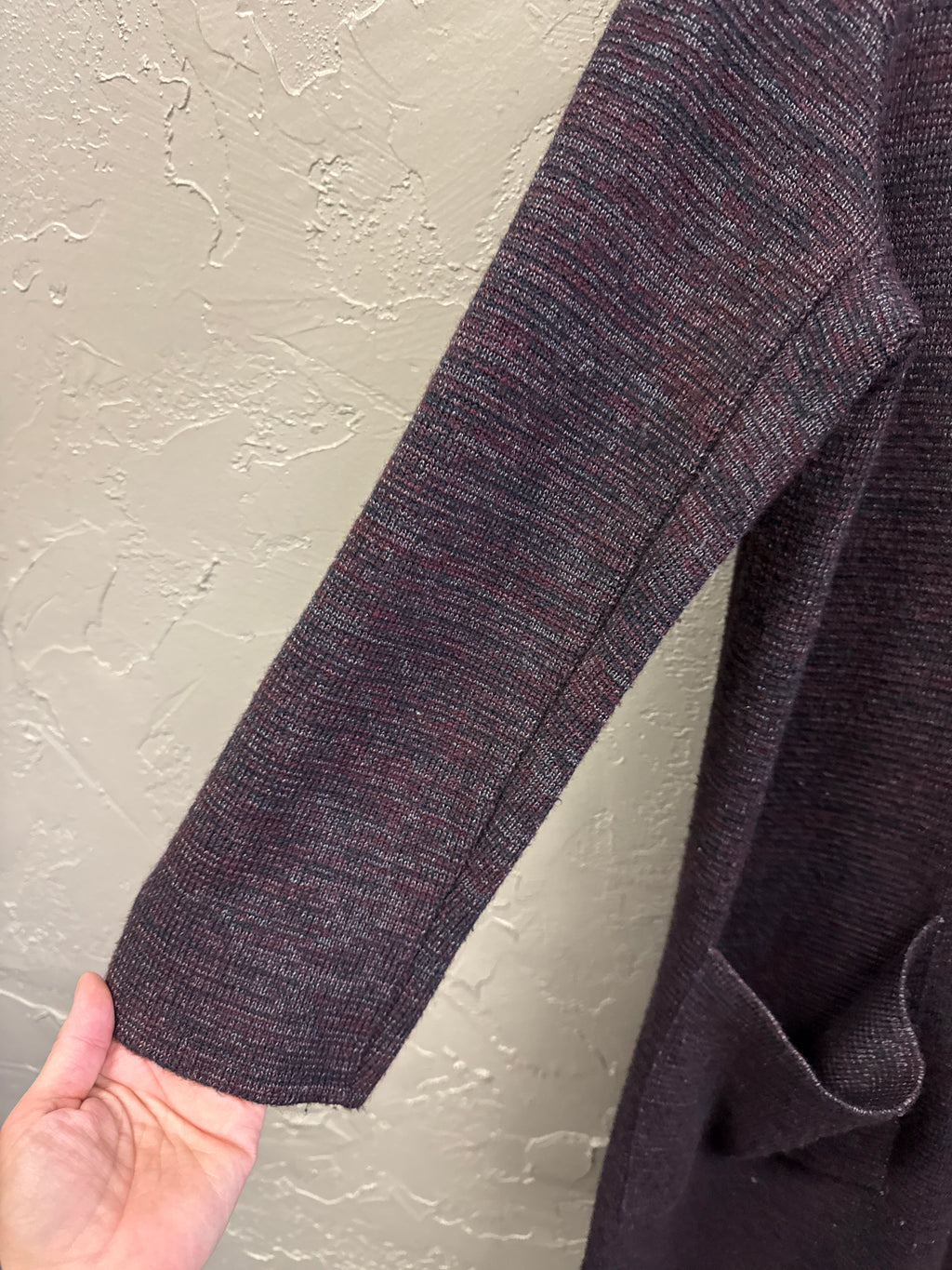 MAGIC Wool Blend Knit Duster (org$180)
