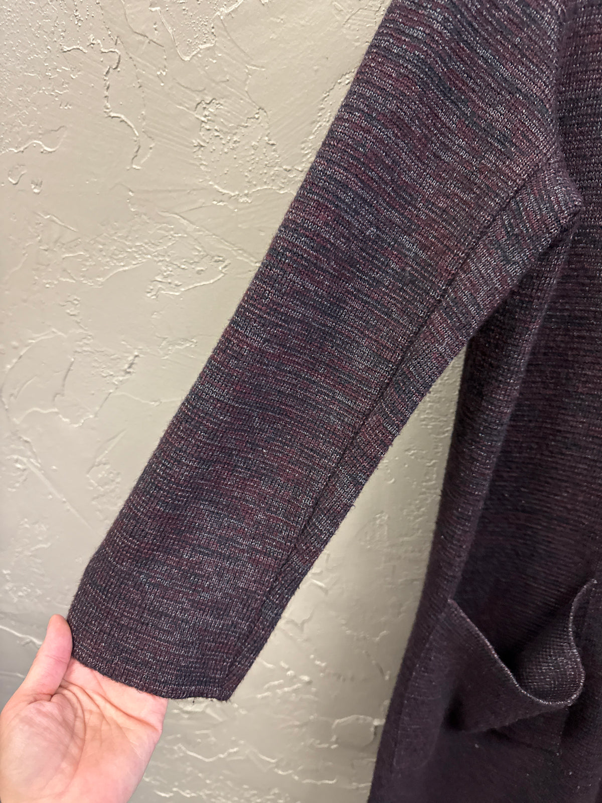 MAGIC Wool Blend Knit Duster (org$180)