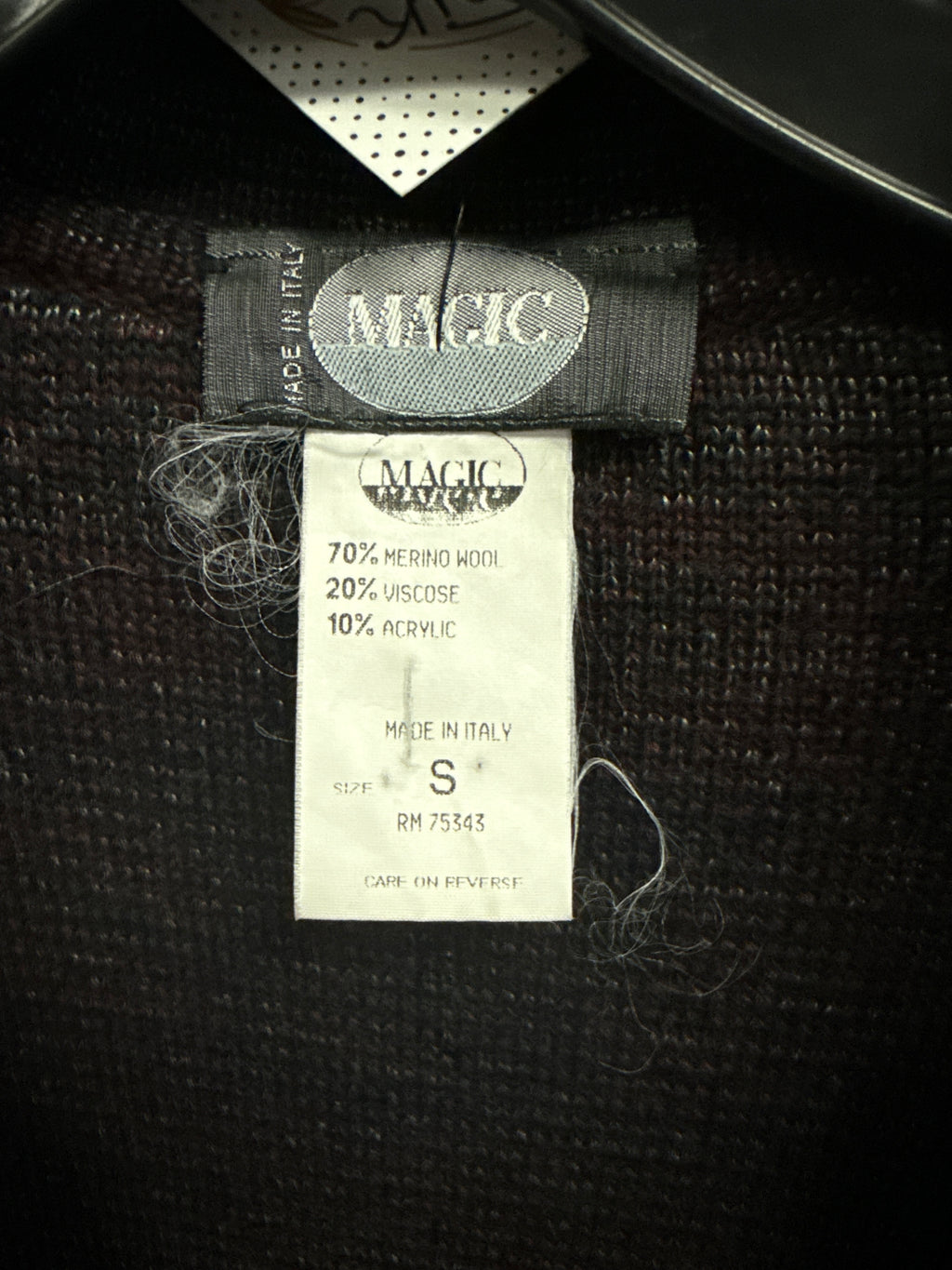 MAGIC Wool Blend Knit Duster (org$180)